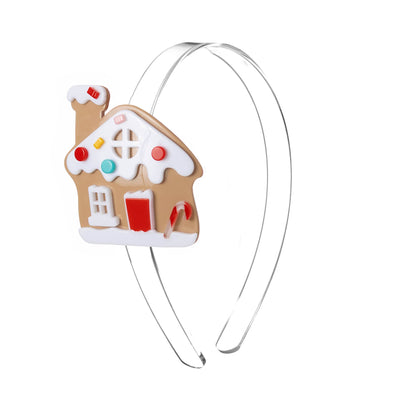 Gingerbread House Headband - Holiday  Lilies & Roses NY  Paper Skyscraper Gift Shop Charlotte