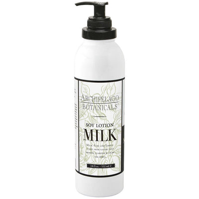 Soy Milk 18 oz. Body Lotion Beauty + Wellness Archipelago  Paper Skyscraper Gift Shop Charlotte