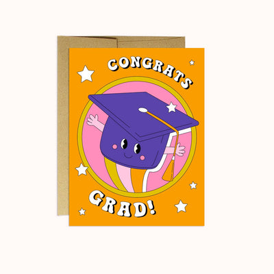 Congrats Grad! | Graduation Card Cards Party Mountain Paper co.  Paper Skyscraper Gift Shop Charlotte
