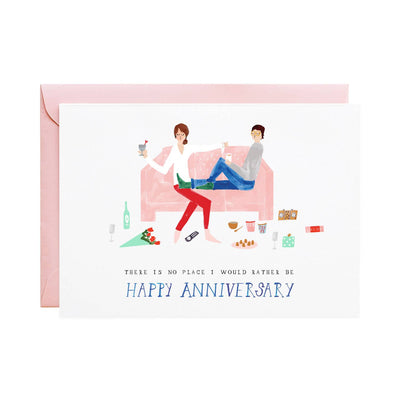 Cheers from the Couch  | Anniversary Card Cards Mr. Boddington's Studio  Paper Skyscraper Gift Shop Charlotte