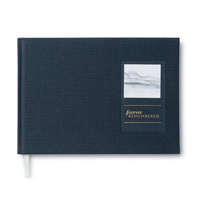Guest Book Forever Remembered (Funeral) Guest Book Compendium  Paper Skyscraper Gift Shop Charlotte