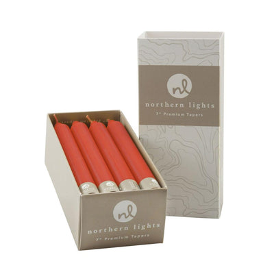 7" Tapers - Crimson Candles Northern Lights Candles  Paper Skyscraper Gift Shop Charlotte