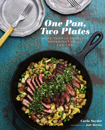One Pan, Two Plates: Weekend Night Meals BOOK Chronicle  Paper Skyscraper Gift Shop Charlotte