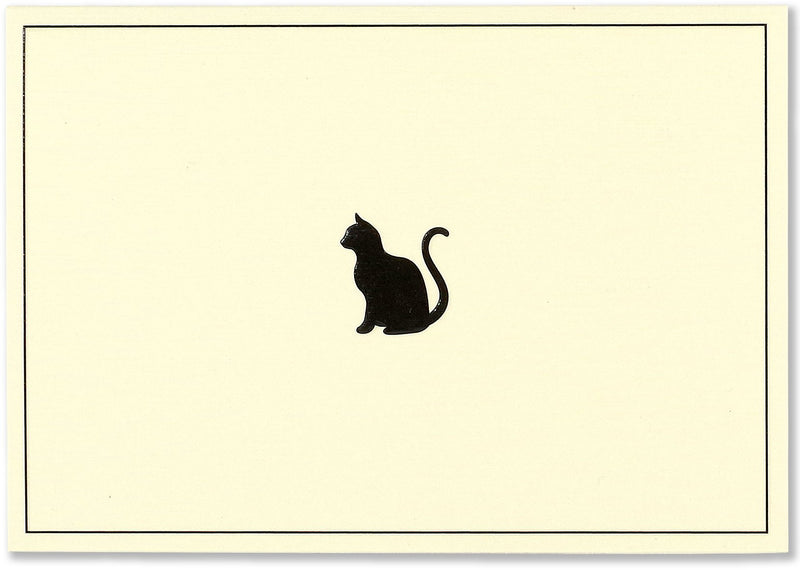Black Cat Small Note Cards  Peter Pauper Press, Inc.  Paper Skyscraper Gift Shop Charlotte