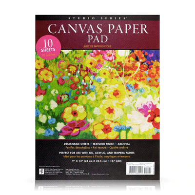Studio Series™ Canvas Paper Pad Arts & Crafts Peter Pauper Press, Inc.  Paper Skyscraper Gift Shop Charlotte