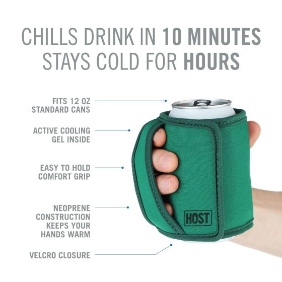 Insta-Chill Can Sleeve | Green Kitchen True Fabrications  Paper Skyscraper Gift Shop Charlotte