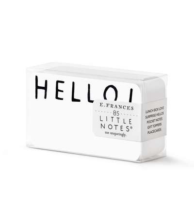 Hello Little Notes®  E Frances Paper Inc  Paper Skyscraper Gift Shop Charlotte