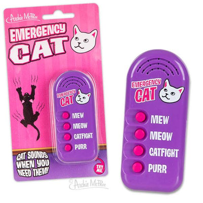 Emergency Cat Sounds Jokes & Novelty Accoutrements  Paper Skyscraper Gift Shop Charlotte