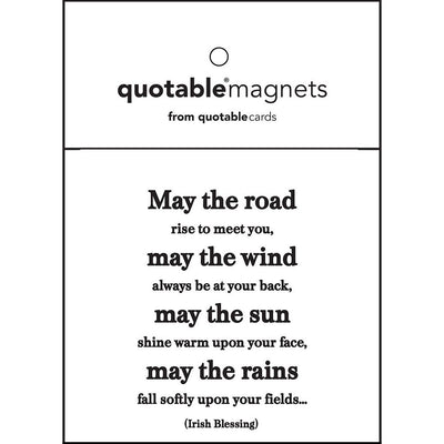Magnet | Irish Saying Magnets Quotable Cards  Paper Skyscraper Gift Shop Charlotte