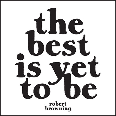 Magnet | The Best is Yet to Be Magnets quotable cards  Paper Skyscraper Gift Shop Charlotte