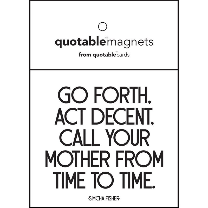 Magnet| Call Your Mother Magnets quotable cards  Paper Skyscraper Gift Shop Charlotte