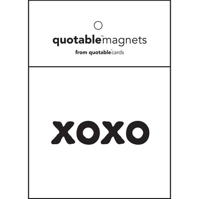 Magnet | XOXOX Magnets Quotable Cards  Paper Skyscraper Gift Shop Charlotte