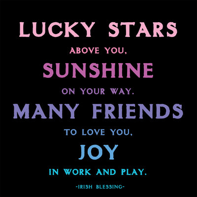 Magnet | Lucky Stars Magnets quotable cards  Paper Skyscraper Gift Shop Charlotte