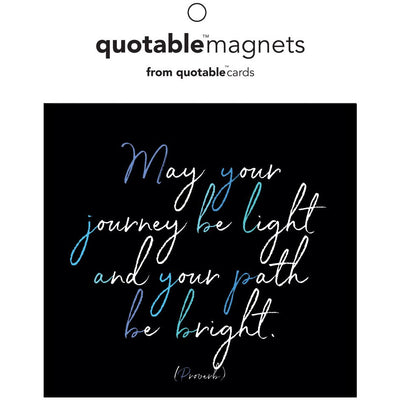 Magnet | Journey Light Path Bright Magnets Quotable Cards  Paper Skyscraper Gift Shop Charlotte