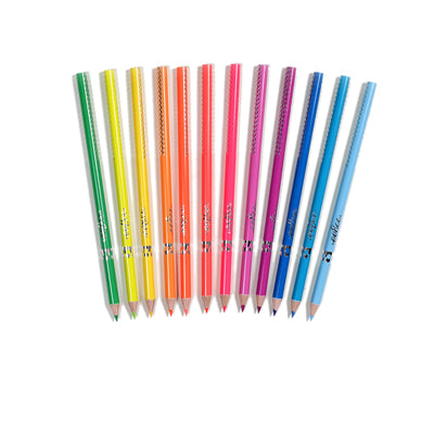 Positivity Fluorescent Colored Pencils Art Supplies Eeboo  Paper Skyscraper Gift Shop Charlotte
