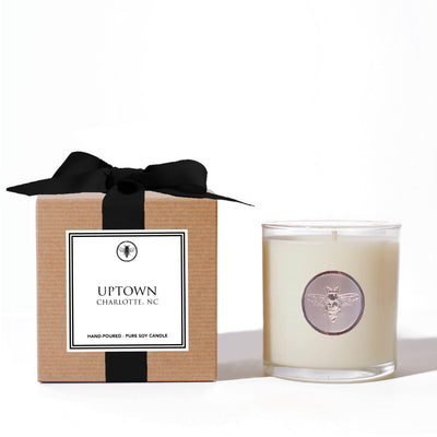 Uptown Soy Candle Candles Ella B  Paper Skyscraper Gift Shop Charlotte