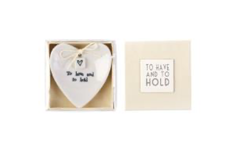 To Have and Hold Ring Dish in Gift Box Jewelry Two&
