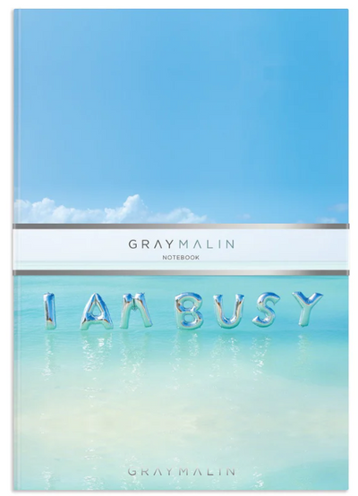 Journal A5 Gray Malin The I am Busy BOOK Chronicle  Paper Skyscraper Gift Shop Charlotte