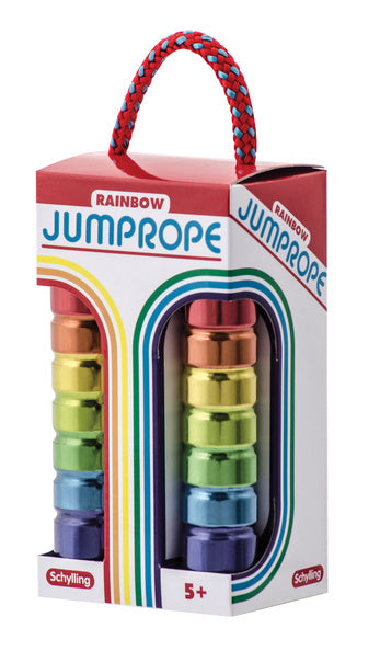 Rainbow Tin Jump Rope Toys Schylling Associates Inc  Paper Skyscraper Gift Shop Charlotte