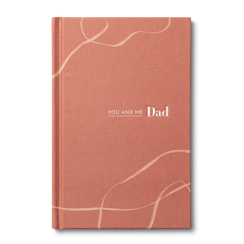 You And Me Dad | Guided Journal Fill In Books Compendium  Paper Skyscraper Gift Shop Charlotte