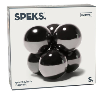 Supers Single Color Case Pack: 3-Set / Gunmetal Magnets Speks  Paper Skyscraper Gift Shop Charlotte