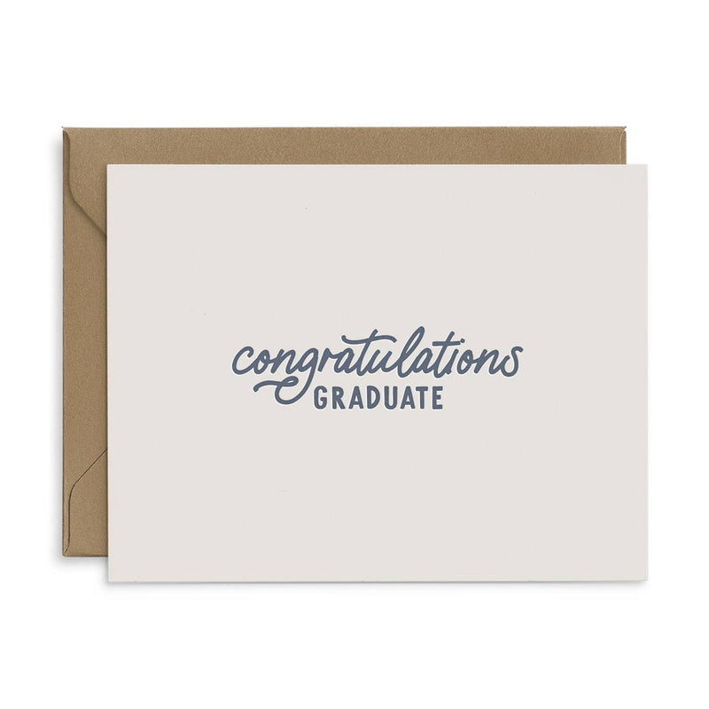 Congratulations Graduate | Graduation Card Cards Ruff House Print Shop  Paper Skyscraper Gift Shop Charlotte