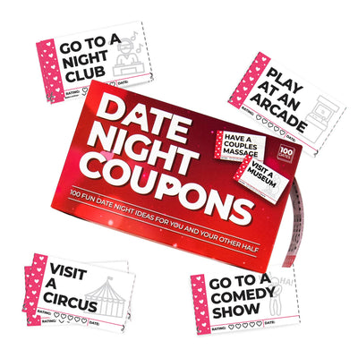 100 Date Night Coupons Games Gift Republic  Paper Skyscraper Gift Shop Charlotte