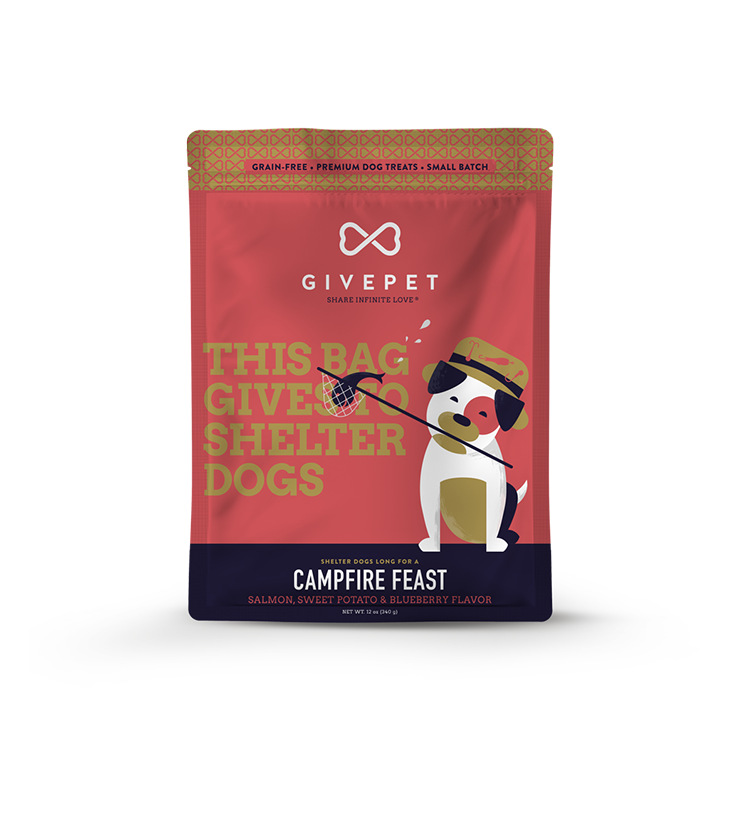 GivePet Campfire Feast Dog Treats Pets GivePet  Paper Skyscraper Gift Shop Charlotte