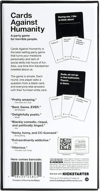 Cards Against Humanity | Original Games Breaking Games  Paper Skyscraper Gift Shop Charlotte
