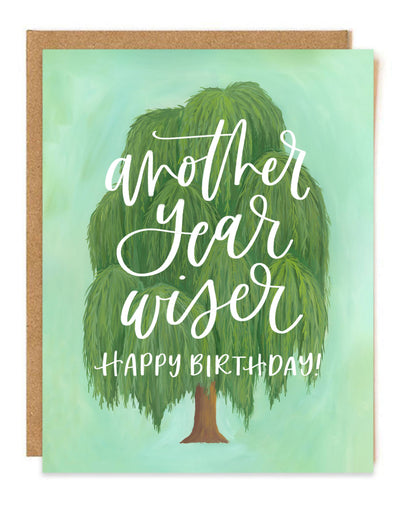 Willow Tree | Birthday Card Cards 1canoe2 | One Canoe Two Paper Co.  Paper Skyscraper Gift Shop Charlotte