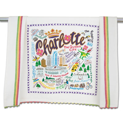 Dish Towel | Charlotte Dish Towels catstudio  Paper Skyscraper Gift Shop Charlotte