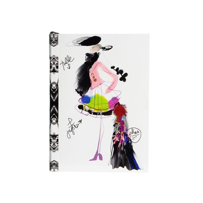 Croquis Fashion Sketch A6 Softcover Notebook Paper Chronicle  Paper Skyscraper Gift Shop Charlotte