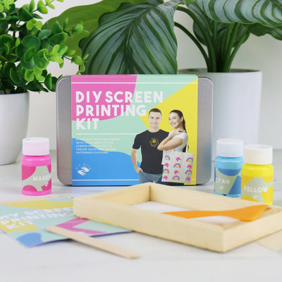 DIY Screen Printing Kit Arts & Crafts Gift Republic  Paper Skyscraper Gift Shop Charlotte