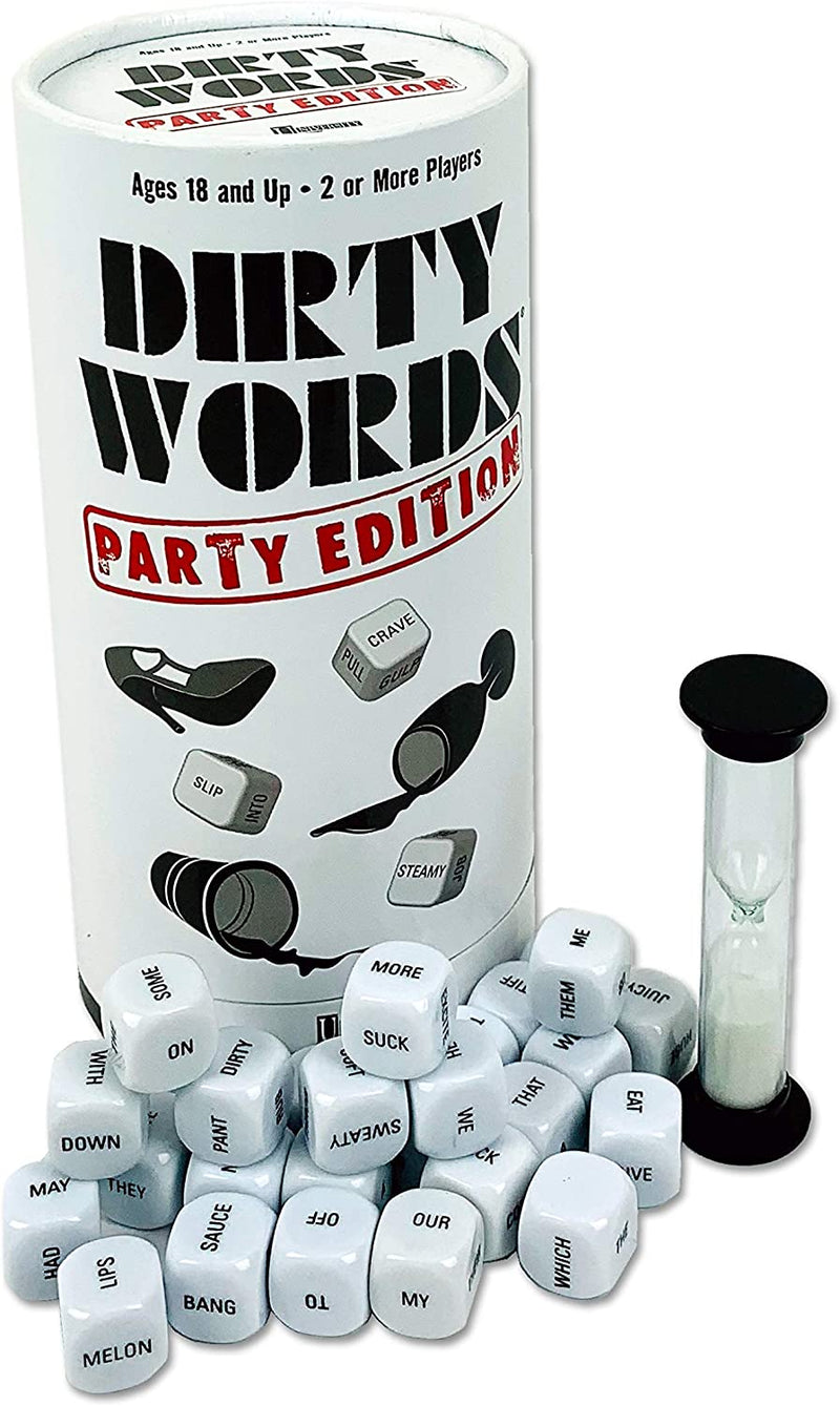 Dirty Words Game Party Edition | Ages 18+ Adult Games University Games  Paper Skyscraper Gift Shop Charlotte