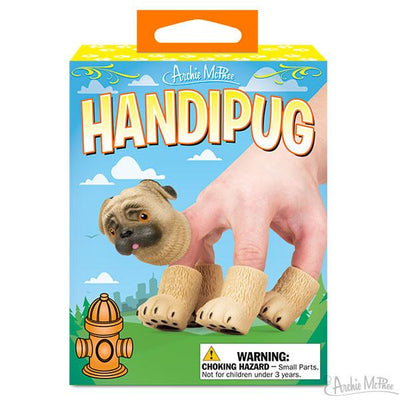 Finger Puppet | Handipug Jokes & Novelty Accoutrements  Paper Skyscraper Gift Shop Charlotte