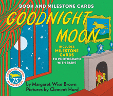 Goodnight Moon Milestone Edition: Book and Milestone Cards by Margaret Wise Brown | Board Book BOOK Harper Collins  Paper Skyscraper Gift Shop Charlotte