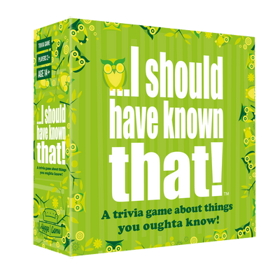 ...I Should Have Known That | Trivia Party Game Adult Games Hygge Games  Paper Skyscraper Gift Shop Charlotte