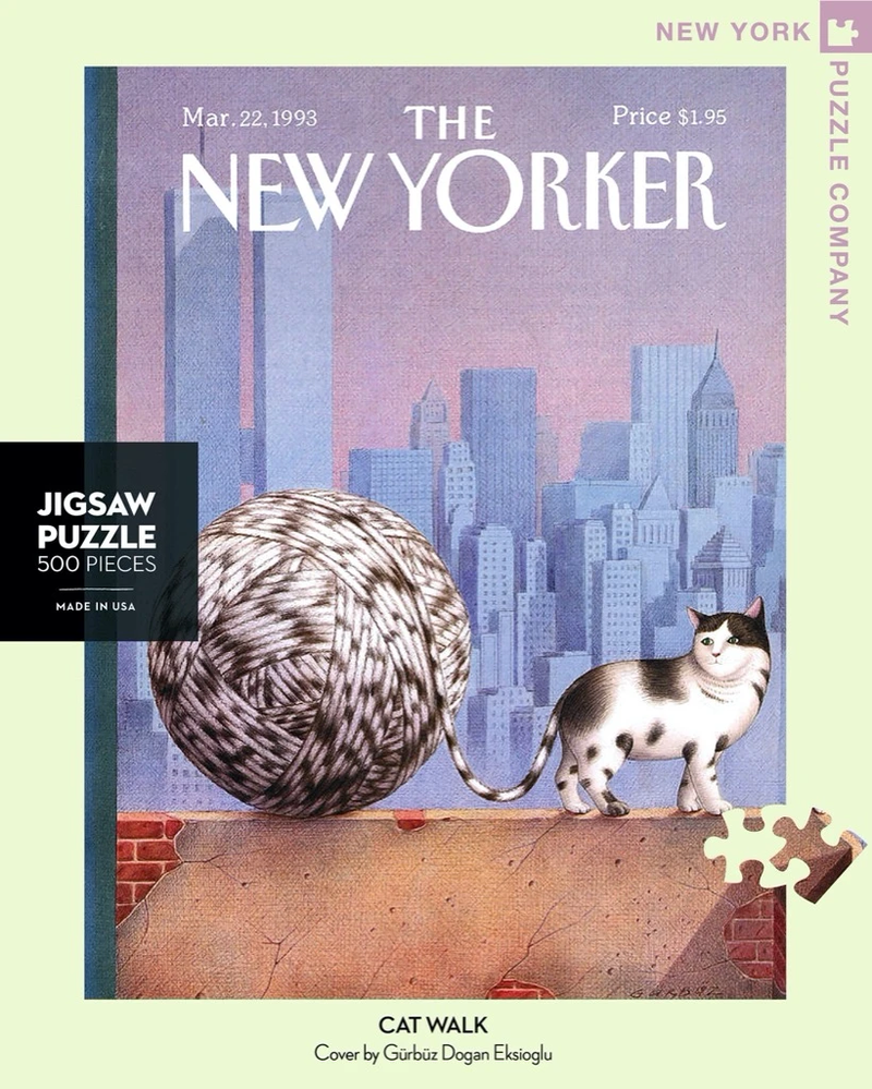 500 Piece Jigsaw Puzzle | Cat Walk Jigsaw Puzzles New York Puzzle Company  Paper Skyscraper Gift Shop Charlotte
