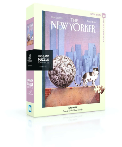 500 Piece Jigsaw Puzzle | Cat Walk Jigsaw Puzzles New York Puzzle Company  Paper Skyscraper Gift Shop Charlotte