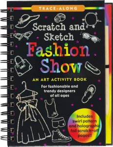 Scratch and Sketch Fashion Show Kids Books Peter Pauper Press, Inc.  Paper Skyscraper Gift Shop Charlotte