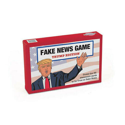 Fake News Game - Trump Edition Adult Games Bubblegum Stuff  Paper Skyscraper Gift Shop Charlotte