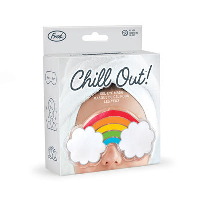Chill Out Eye Mask - Rainbow Beauty & Bath Fred & Friends  Paper Skyscraper Gift Shop Charlotte