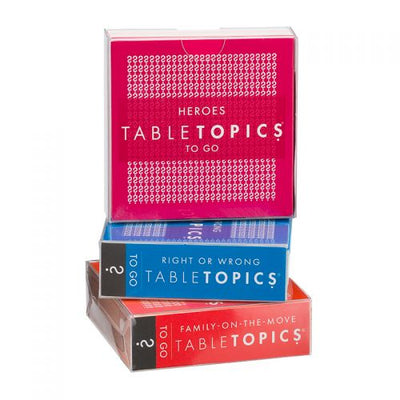 Table Topics: Family Trio Games TableTopics  Paper Skyscraper Gift Shop Charlotte