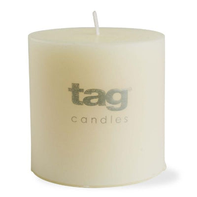 Chapel Candle 3x3 Ivory Gift Trade Associates Group  Paper Skyscraper Gift Shop Charlotte