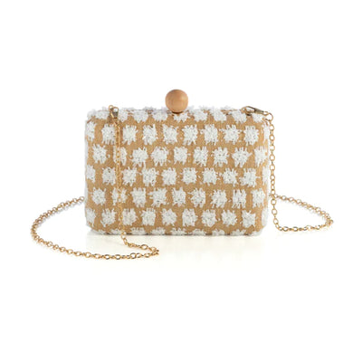 Amara Minaudiere | White Handbags + Wallets Shiraleah  Paper Skyscraper Gift Shop Charlotte