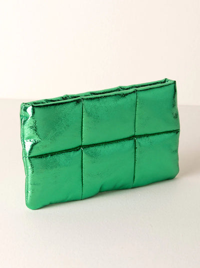 SKYLER ZIP POUCH | EMERALD Handbags + Wallets Shiraleah  Paper Skyscraper Gift Shop Charlotte