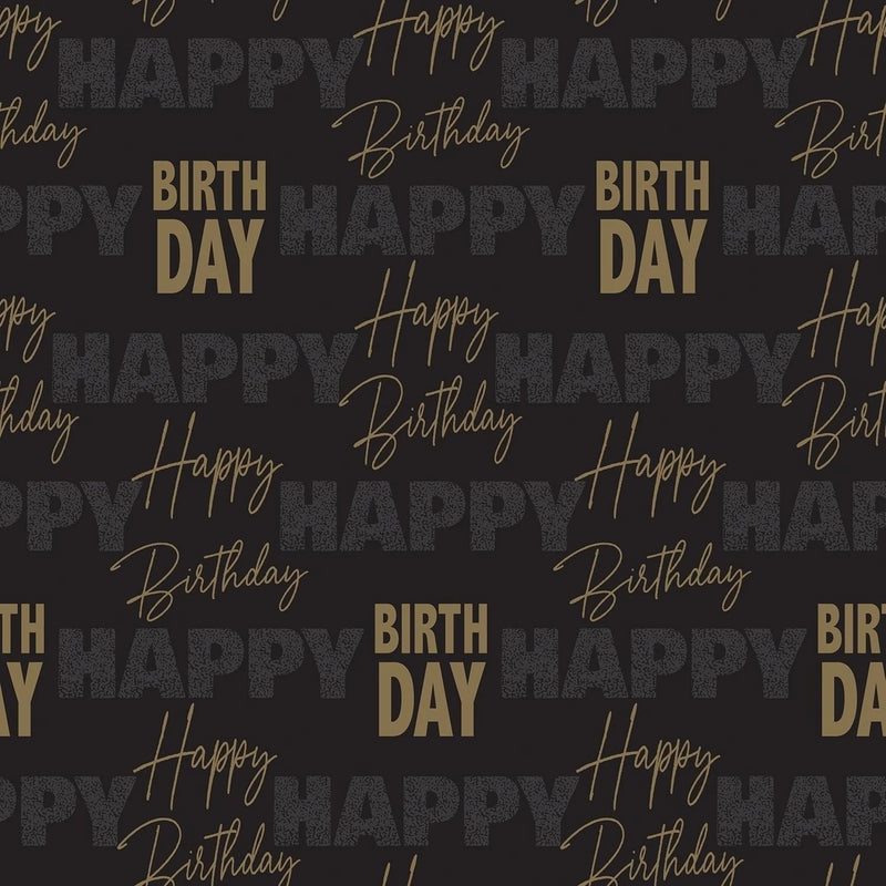 Roll Wrap | Golden Birthday