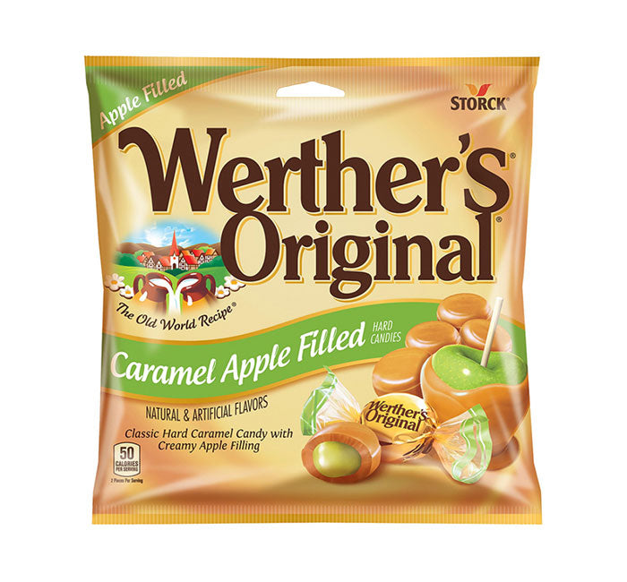Werther's Caramel Apple Fill Original Peg Bag Food - Chocolates & Candy Redstone Foods  Paper Skyscraper Gift Shop Charlotte
