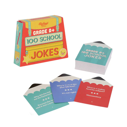 100 School Jokes BOOK Chronicle  Paper Skyscraper Gift Shop Charlotte