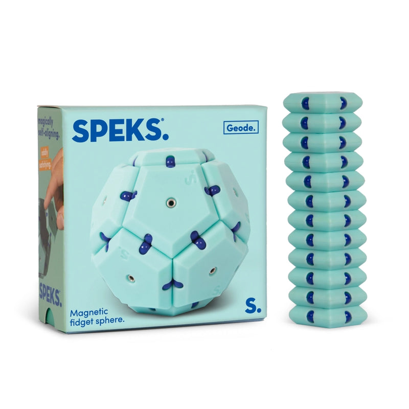 Geode Magnetic Fidget Sphere | Assorted Magnets Speks  Paper Skyscraper Gift Shop Charlotte